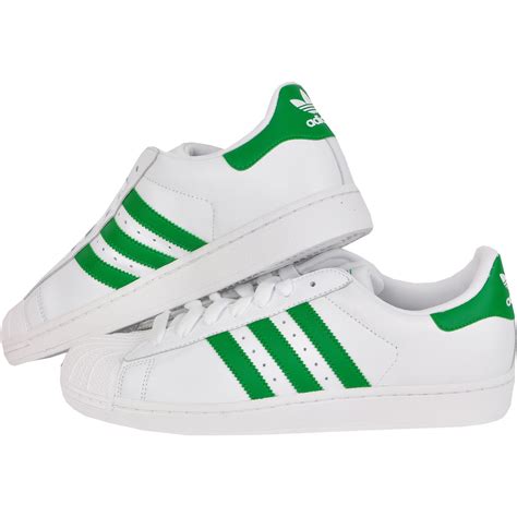 adidas weiße sneaker mit grün|Adidas sneakers herren.